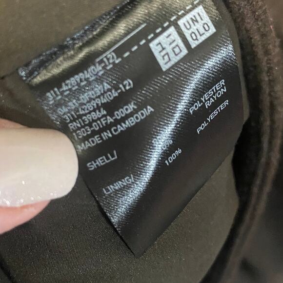 Uniqlo Brown Felted Overshirt Jacket Button Down Multi Pocket Sz 3X Collared - Picture 10 of 13